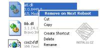 Remove on Reboot Shell Extension