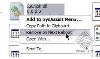 Remove on Reboot Shell Extension