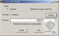 Dummy File Creator