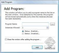 Control Running Programs