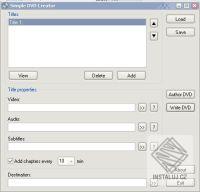 Simple DVD Creator