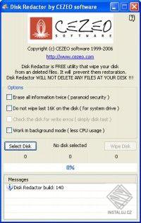 Disk Redactor – obrázek 2 z 2