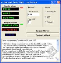 Elektroměr pro PC