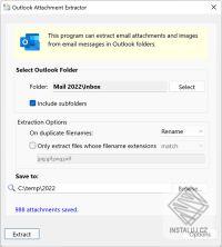 Outlook Attachment Extractor