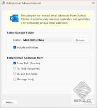 Outlook Email Address Extractor