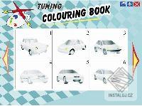 Tuning colouring book