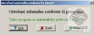 Otevírání externích souborů