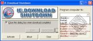 IE.Download Shutdown