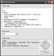 Script Converter