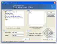 Fast Windows Hider