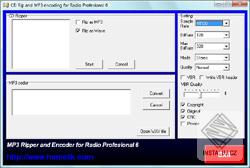 CD Ripper a WAV - MP3 Encoder