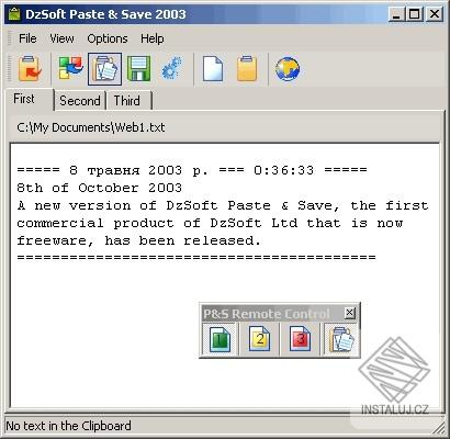 DzSoft Paste & Save