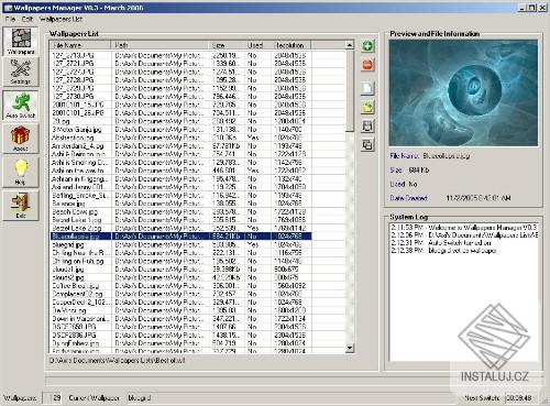 Axis Wallpapers Manager