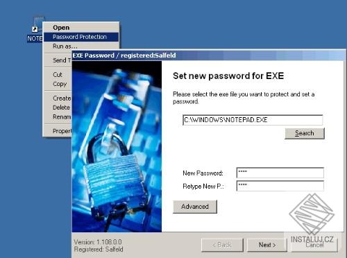 Exe Password