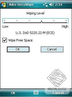SecuWipe for Pocket PC