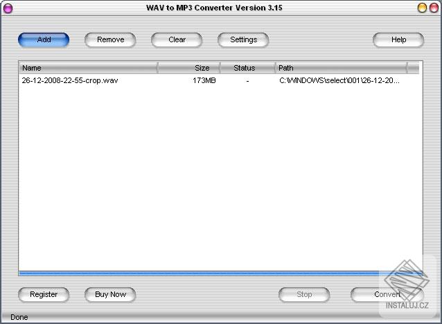 WAV to MP3 Converter