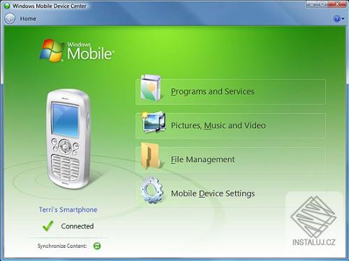 Microsoft Windows Mobile Device Center