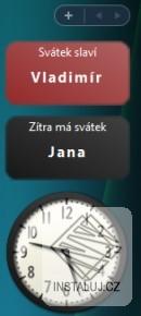 Vista sidebar gadget Svátky