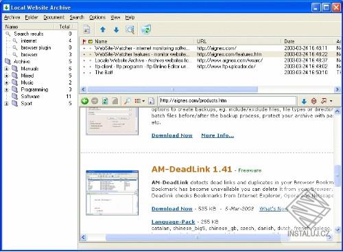 Local Website Archive