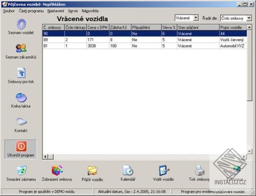 Půjčovna Vozidel