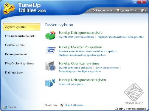 TuneUp Utilities - čeština