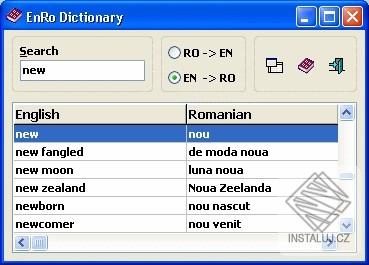 EnRo Dictionary