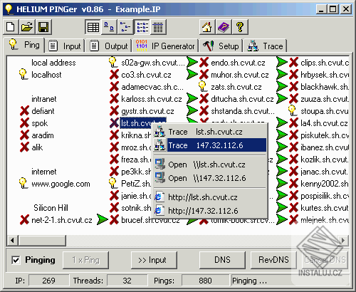 Helium PINGer