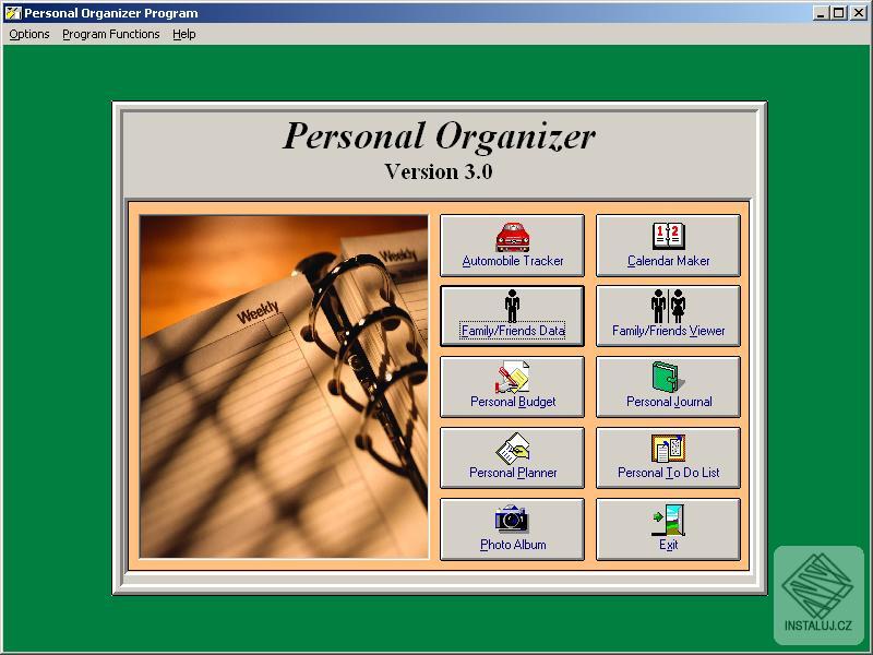 Personal Organizer