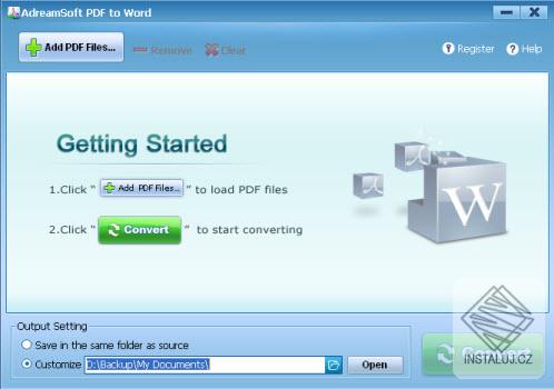 Adreamsoft PDF to Word Converter