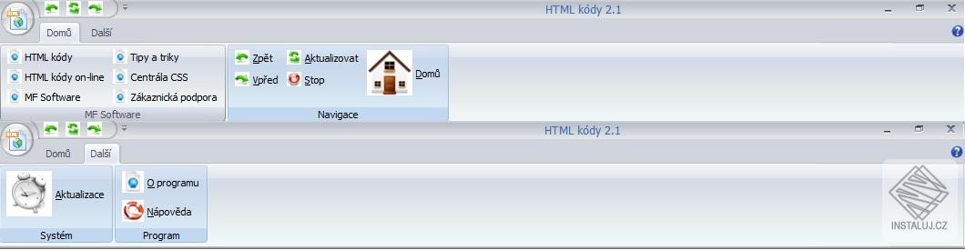 HTML kódy