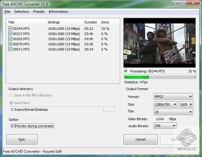 Free AVCHD Converter