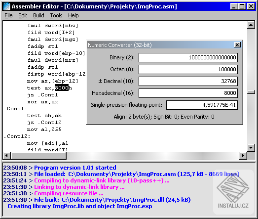 Assembler Editor