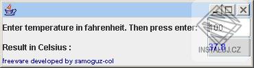 Simple temperature Converter