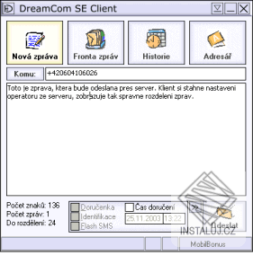 DreamCom Server - Klient