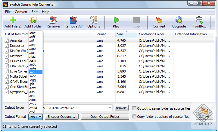 Switch Audio Converter Software
