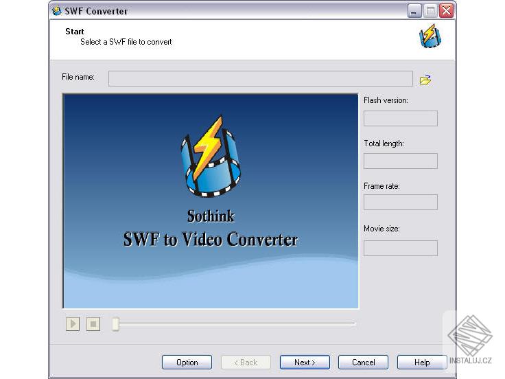 Sothing SWF to Video Converter