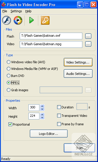 Flash to Video Encoder PRO