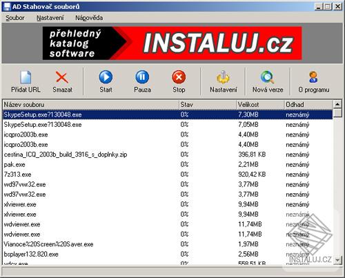 AD - Stahovač souborů
