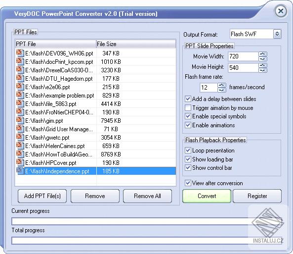 PowerPoint to Flash