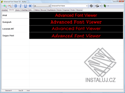 Advanced Font Viewer