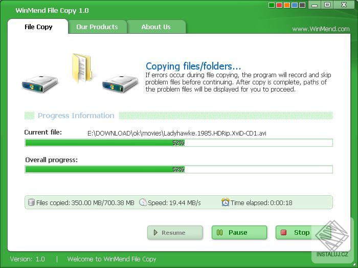 WinMend File Copy
