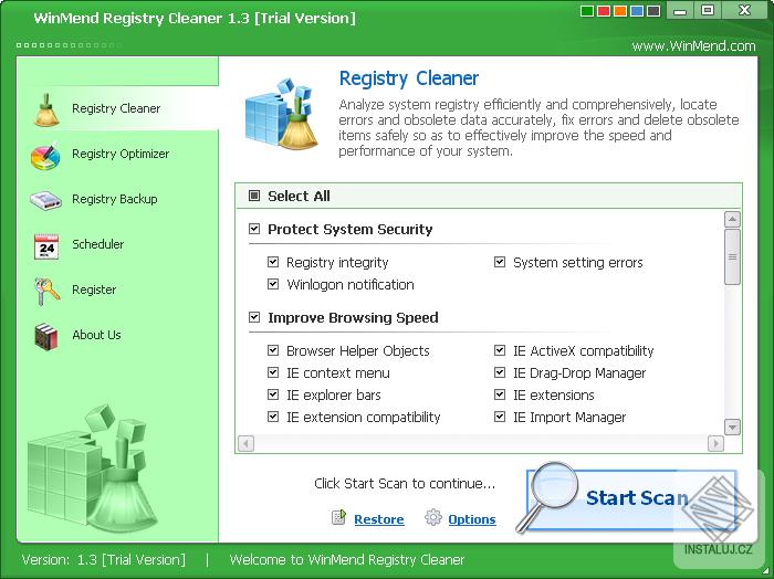 WinMend Registry Cleaner