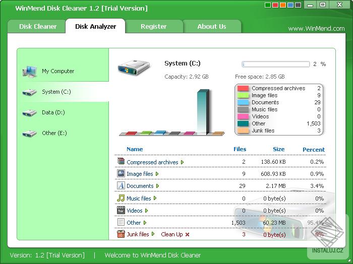 WinMend Disk Cleaner