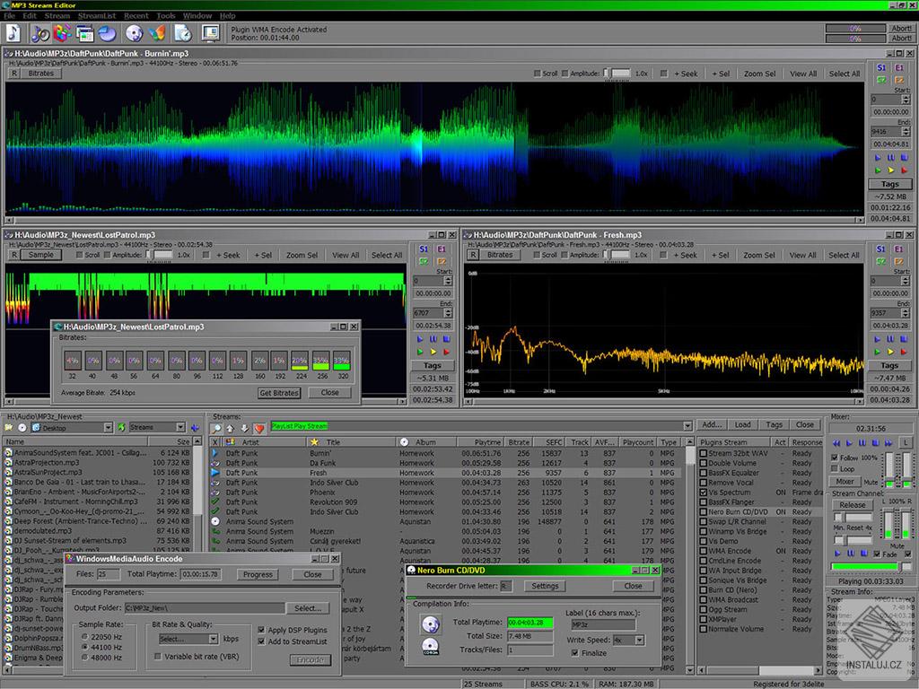 MP3 Stream Editor