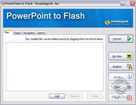 Dreamingsoft PowerPoint to Flash