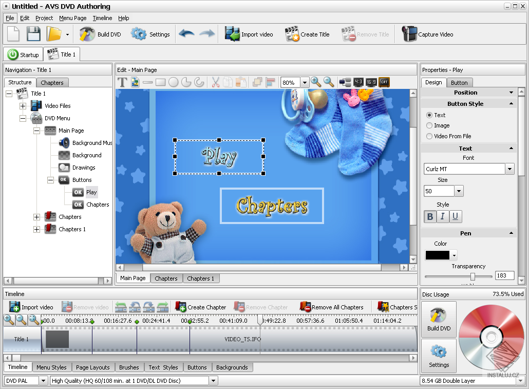 AVS DVD Authoring