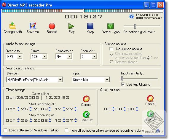 Direct MP3 Recorder