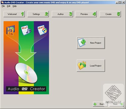 Audio DVD Creator