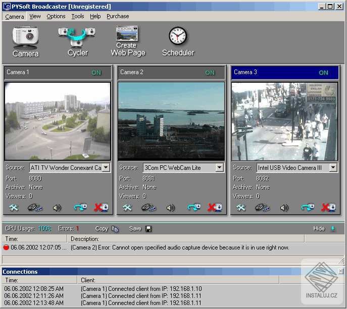 PYSoft Broadcaster