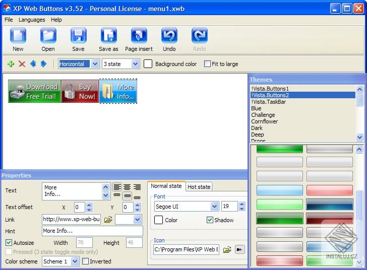XP Web Buttons
